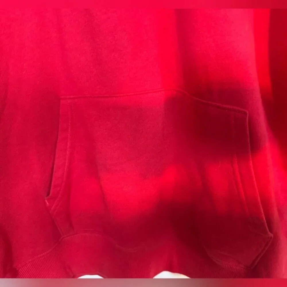The North Face Red Pullover Hoodie Sweatshirt Men’s Size M